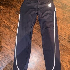 Peloton Black Performance Leggings with Logo